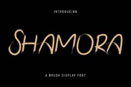Shamora Demo Font