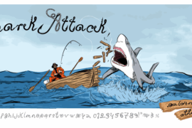 Shark Attack Font
