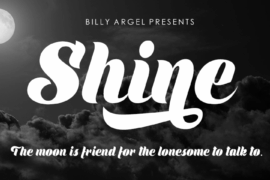 Shine Personal Use Font