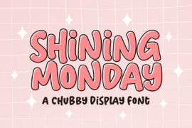 Shining Monday Font