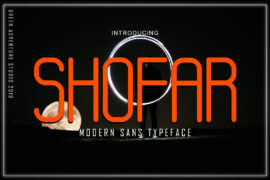 SHOFAR Font