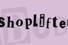 Shoplifter Font