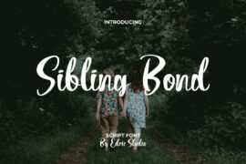 Sibling Bond Demo Font