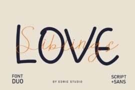Siblings Love Demo Font Family