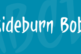 sideburn Bob Font