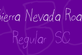 Sierra Nevada Road Font Family