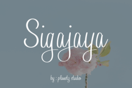 Sigajaya Font