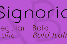 Signoria Font Family
