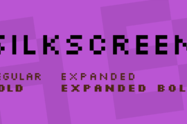 Silkscreen Font Family