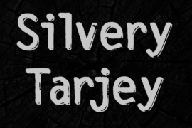 Silvery Tarjey Font