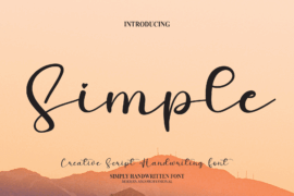 Simple Font