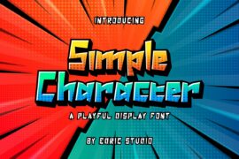 SimpleCharacter Demo Font