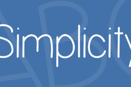 Simplicity Font