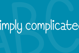 Simply Complicated Font