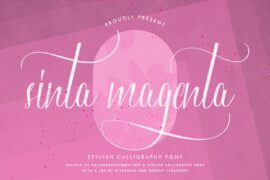 Sinta Magenta Demo Font
