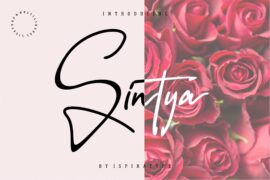 Sintya FREE Font