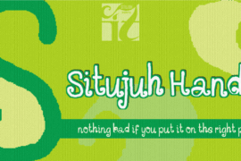 Situjuh Hand Font