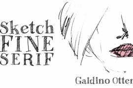 Sketch Fine Serif Font