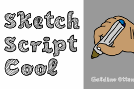 Sketch Script Cool Font