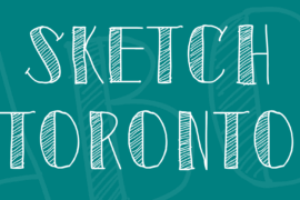 Sketch Toronto Font