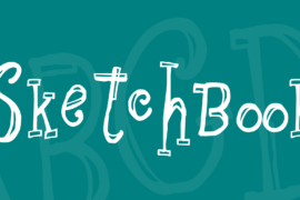 Sketchbook Font