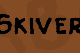 Skiver Font