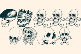 SKULL FONT Font