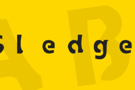 Sledge Font