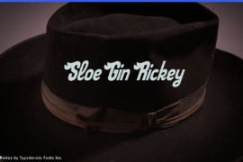 Sloe Gin Rickey Font