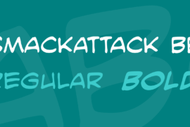 SmackAttack BB Font Family