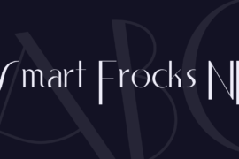 Smart Frocks NF Font