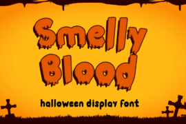 Smelly Blood – Personal Use Font