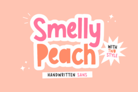 Smelly Peach Font Family