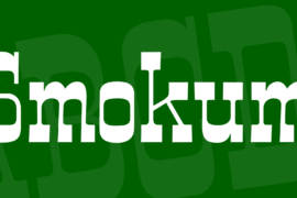 Smokum Font