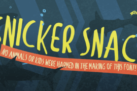 Snicker Snack Font