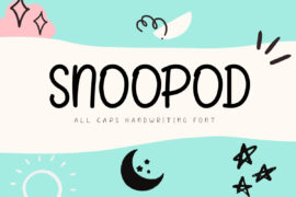 SNOOPOD Demo Font Family