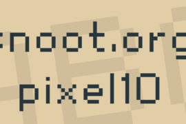 snoot.org pixel10 Font