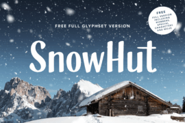 SnowHut Font