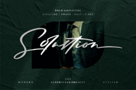 Solustion Demo Font