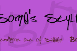Some’s Style Font Family