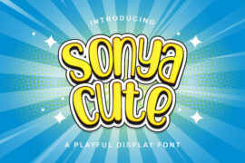 sonya cute Font