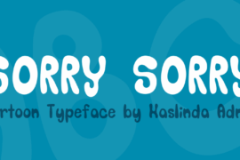 SORRY_SORRY Font