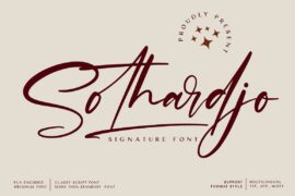 Sothardjo (Demo) Font