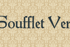 Soufflet Vert Font