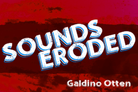 Sounds Eroded Font