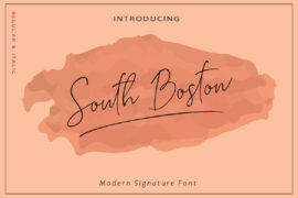 South Boston Font