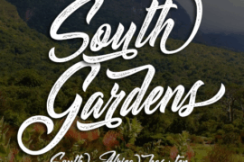 South Gardens Personal Use Font