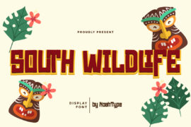 South Wildlife Demo Font