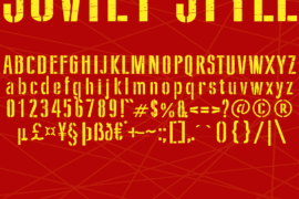 Soviet Style Font