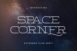Space Corner Font